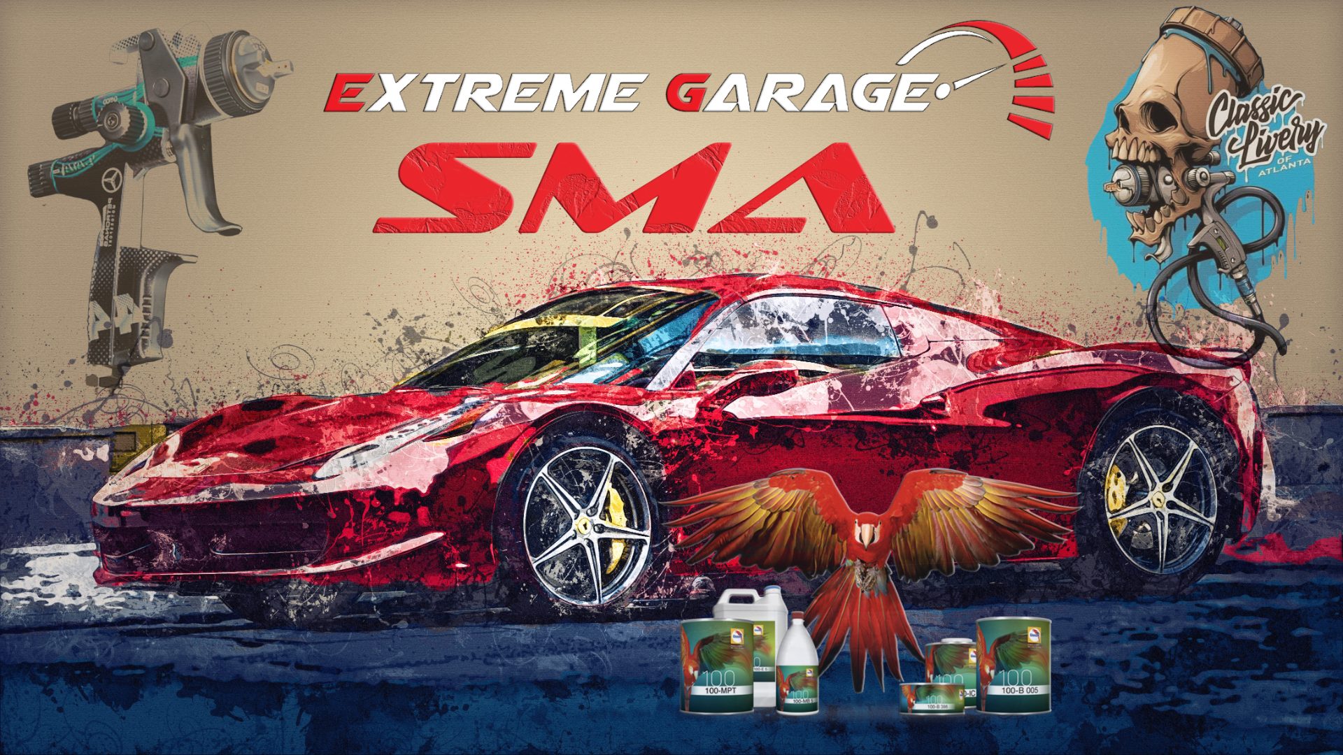 Extreme Garage SAM — auto-limarska radionica u Višnjici